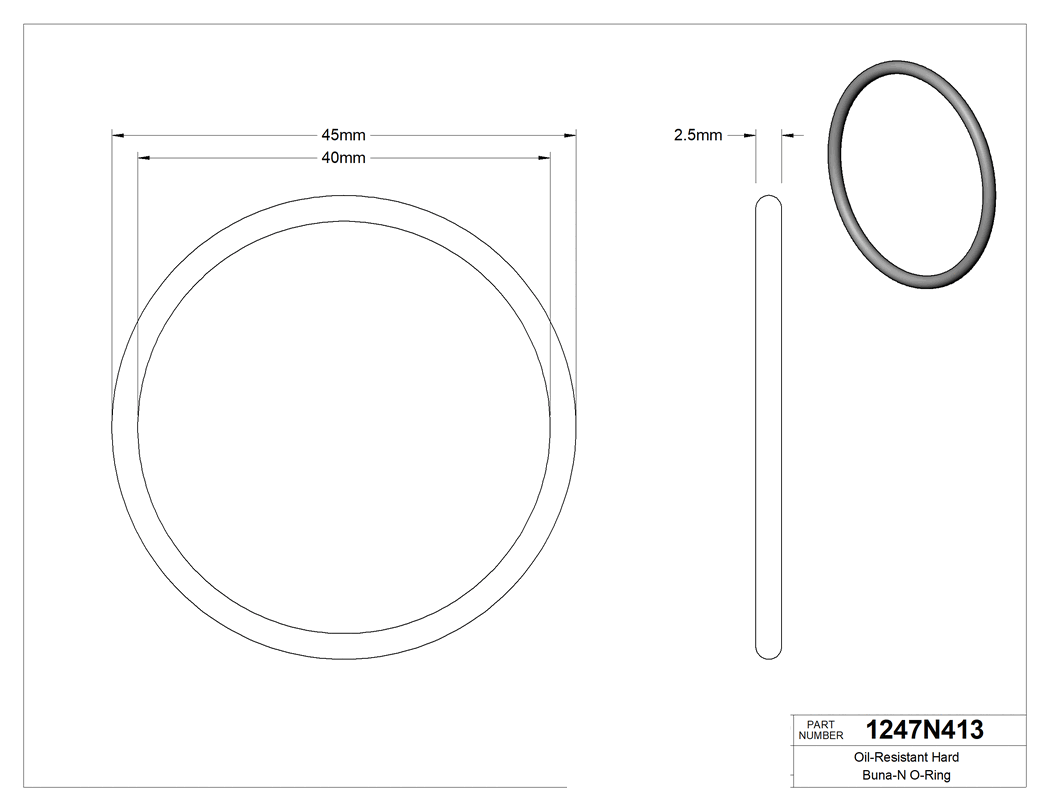 Technical drawing - 1247N413